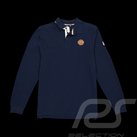 Gulf Polo ML N° 9 Navy blue SQ242POM02-100 - Men