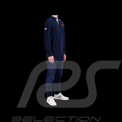 Gulf Polo ML N° 9 Navy blue SQ242POM02-100 - Men