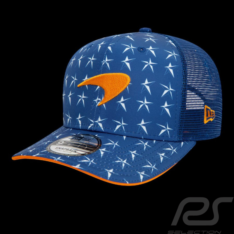 Casquette McLaren F1 Team GP USA Piastri Norris New Era Bleu 60487729