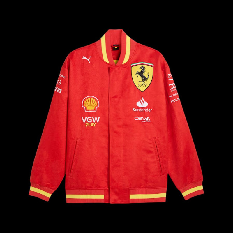 F1 Team Veste Puma Ferrari Rouge Veste De Course Pour Homme
