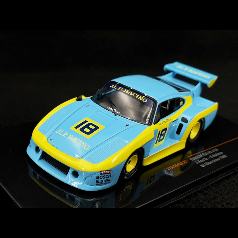 Ixo Porsche N°18 Paul Redman Modèle Réduit IXO 1:43 - Porsche 935 K3 N°18 - Silverstone 1980 - Paul Sr. Redman Collection Voiture Sport