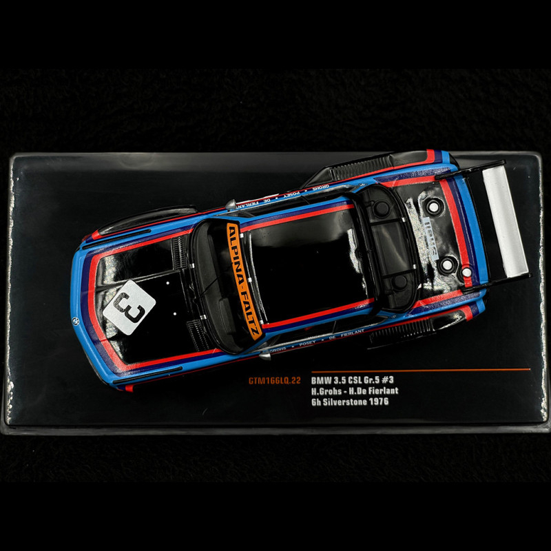 BMW 3.5 CSL Gr.5 #43 D.Quester / A.Peltier / A. Krebs 24h LE MANS 1976 - die cas