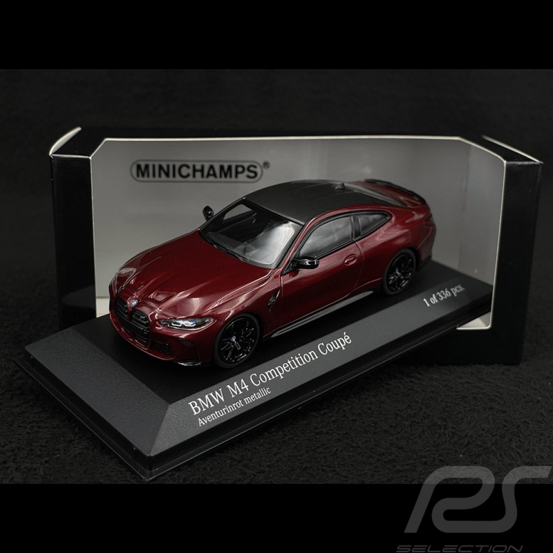 BMW M4 2020 Rouge Métallique 1/43 Minichamps 410020126