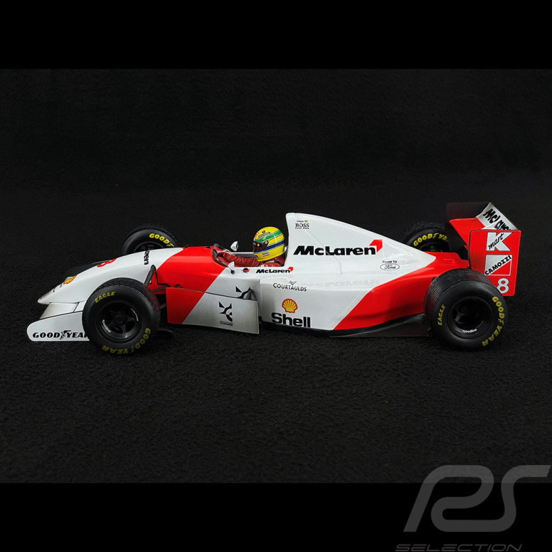 Ayrton Senna McLaren Ford MP4/8 n° 8 Vainqueur GP Europe 1993 F1 1/18 Minichamps 540933818