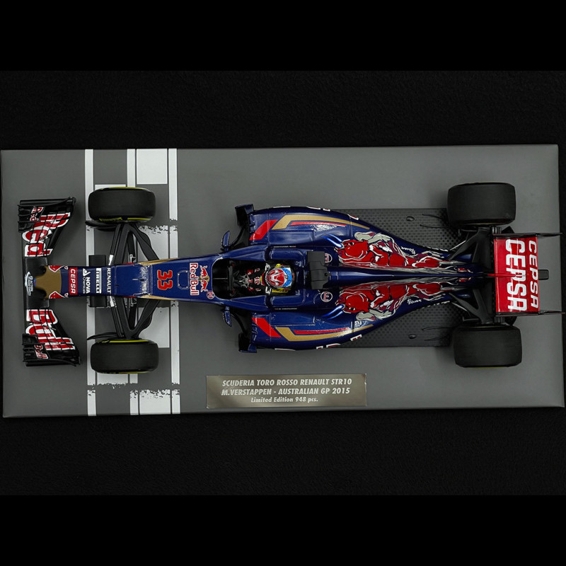 Casque collection F1 1:4 Toro Rosso Max Verstappen 2015