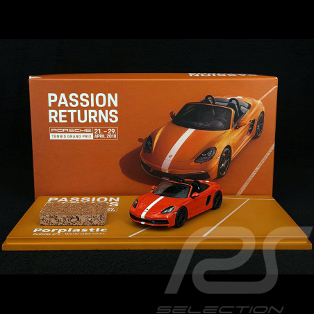 Porsche 718 Boxster GTS Tennis Grand Prix 2018 1/43 Spark WAX02400005