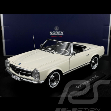 Mercedes 230 SL-DB050 1963 Blanc 1/18 Norev 183768