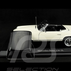 Mercedes 230 SL-DB050 1963 Weiß 1/18 Norev 183768