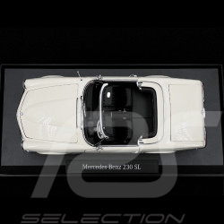 Mercedes 230 SL-DB050 1963 White 1/18 Norev 183768