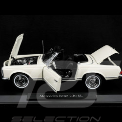 Mercedes 230 SL-DB050 1963 White 1/18 Norev 183768