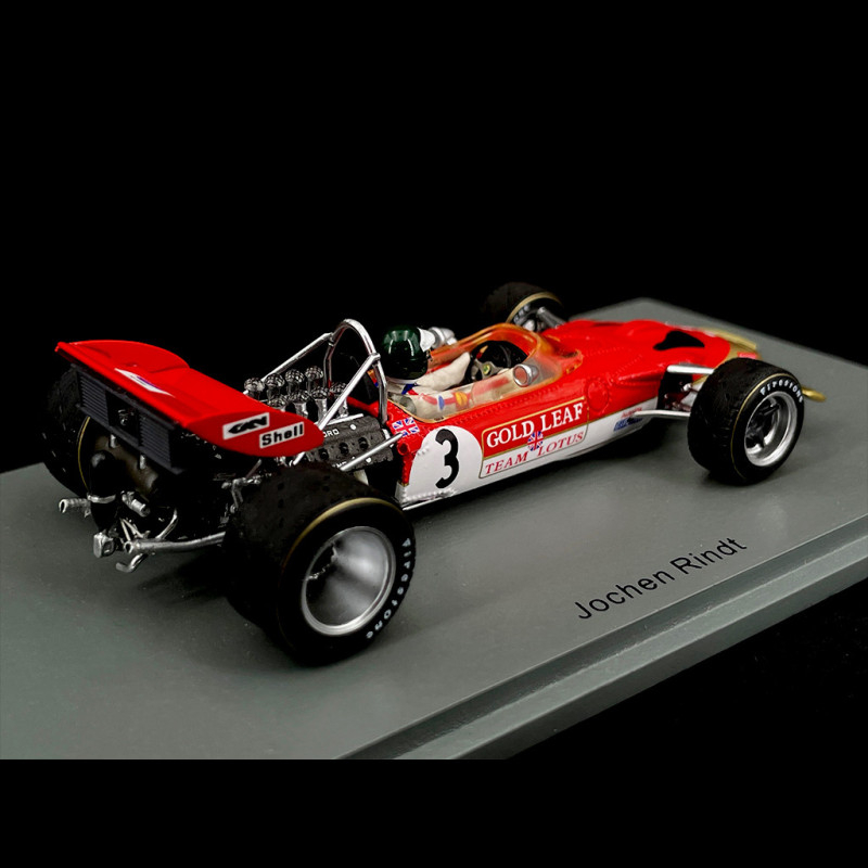 Photo F1 – Jochen Rindt Lotus GP, Grand Prix Monaco 1970, Tirage Occasion