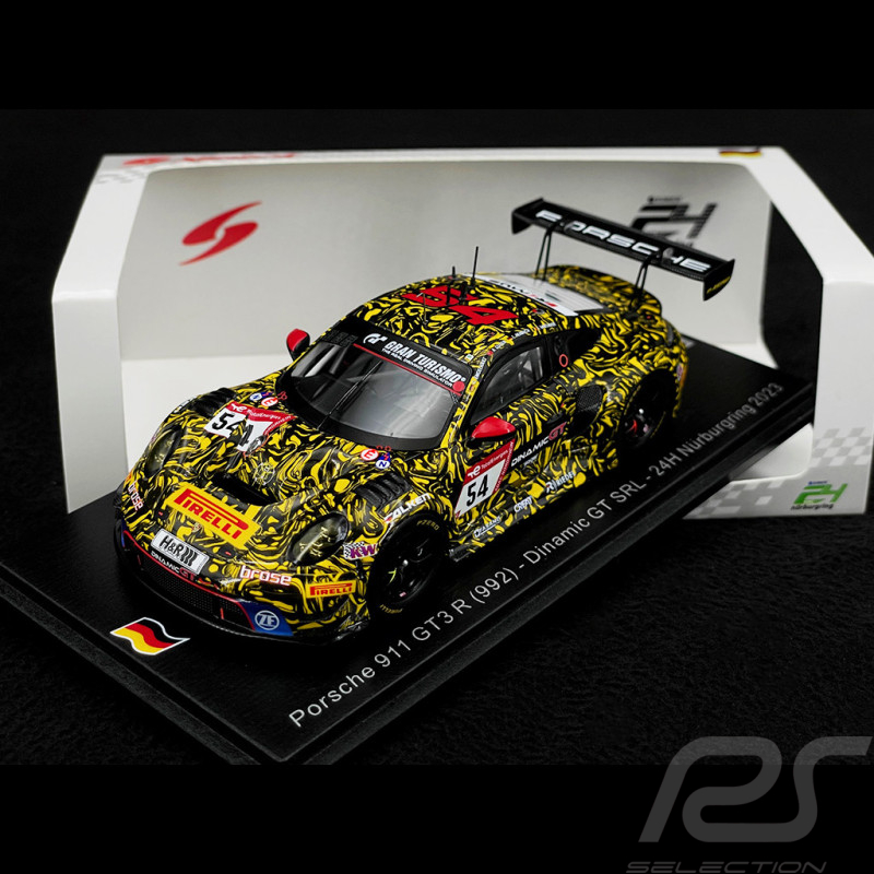 Porsche 911 GT3 R Type 992 n° 54 24h Nürburgring 2023 1/43 Spark SG920