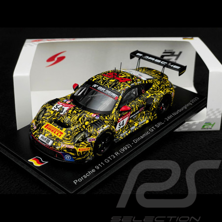 Porsche 911 GT3 R Type 992 n° 54 24h Nürburgring 2023 1/43 Spark SG920