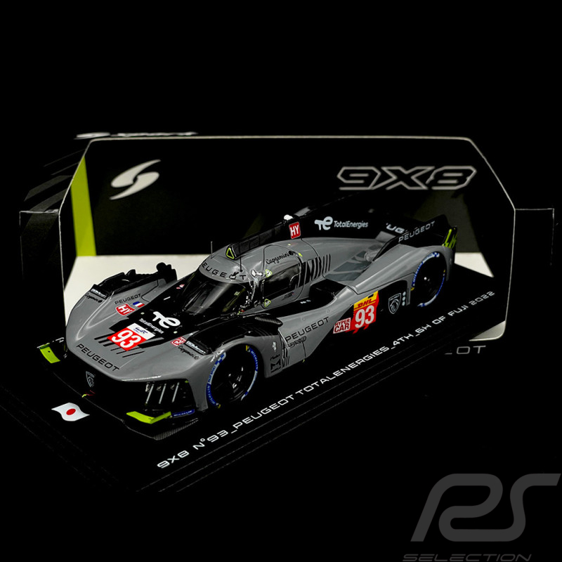 Peugeot 9X8 n° 93 4. 6h Fuji 2022 1/43 Spark SJ105