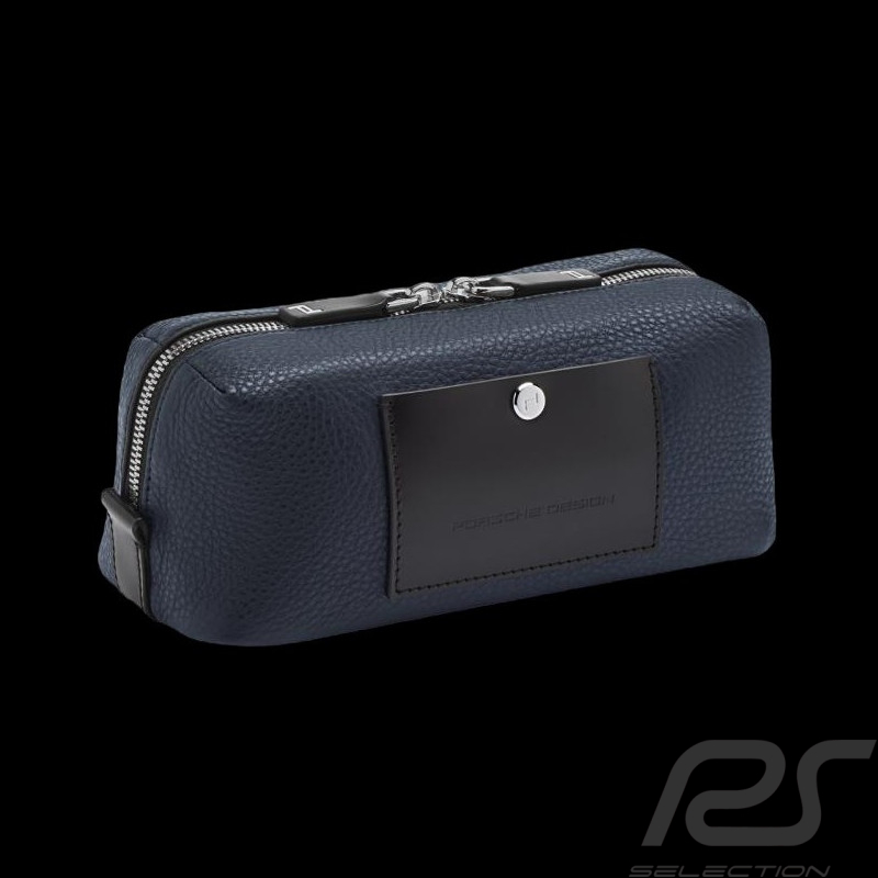 Porsche Design Pouch Multifunction Leather Case Voyager 2.0 Navy Blue 4046901932756