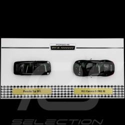 Set 1 000 000 1 million Porsche 911 1963 - 2017 Irish green 1/43 Spark WAX02400003