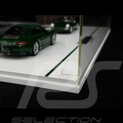 Set 1 000 000 1 million Porsche 911 1963 - 2017 Irish green 1/43 Spark WAX02400003