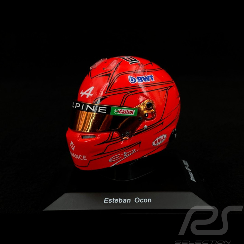 Esteban Ocon Helm 3. GP Monaco 2023 1/5 Spark 5HF104