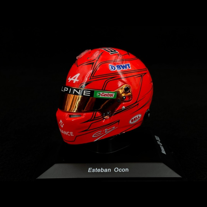 Spark 5HF104 CASQUE Esteban Ocon - BWT Alpine F1 Team - GP Monaco 2023 1/5