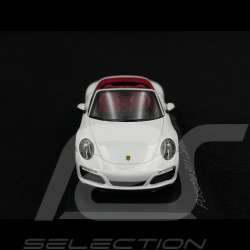 Porsche 911 Carrera 4 Cabriolet Type 991 2016 Weiß 1/43 Herpa 71116