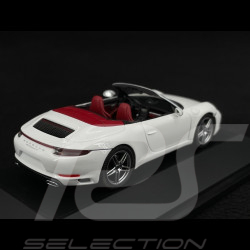 Porsche 911 Carrera 4 Cabriolet Type 991 2016 Weiß 1/43 Herpa 71116