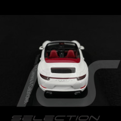 Porsche 911 Carrera 4 Cabriolet Type 991 2016 Weiß 1/43 Herpa 71116