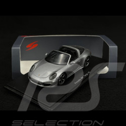 Porsche 991 Targa 4S 2015 silbergrau 1/43 Spark S4934