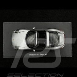 Porsche 991 Targa 4S 2015 silbergrau 1/43 Spark S4934