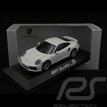 Porsche 911 type 991 Turbo S 2016 white 1/43 Herpa WAP0201360G