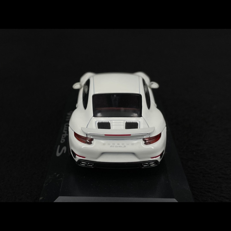 Porsche 911 type 991 Turbo S 2016 white 1/43 Herpa WAP0201360G