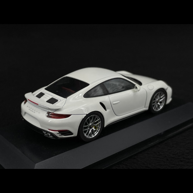 Porsche 911 type 991 Turbo S 2016 white 1/43 Herpa WAP0201360G