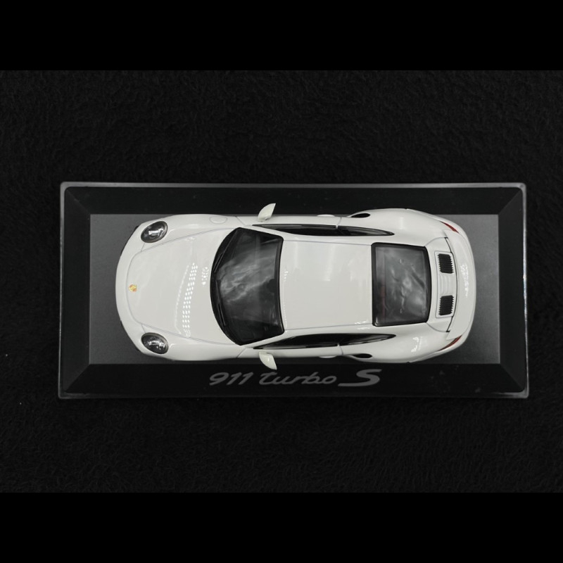 Porsche 911 type 991 Turbo S 2016 white 1/43 Herpa WAP0201360G