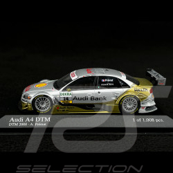 Handsigniert Audi A4 DTM n° 14 DTM 2008 1/43 Minichamps 400081714