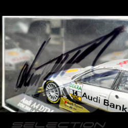 Handsigniert Audi A4 DTM n° 14 DTM 2008 1/43 Minichamps 400081714