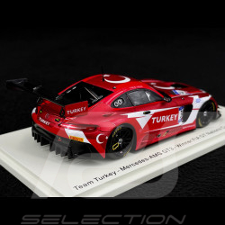 Mercedes-AMG GT3 n° 34 Vainqueur FIA GT Nations Cup Bahrain 2018 Team Turkey 1/43 Spark S6300