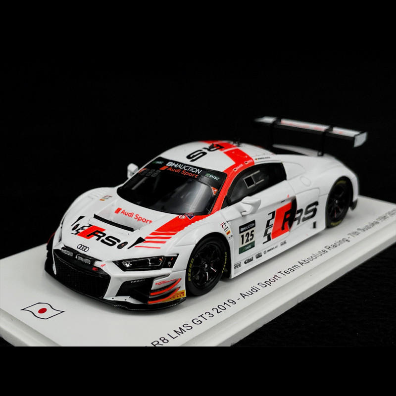 Audi R8 LMS GT3 n° 125 7th 10h Suzuka 2019 1/43 Spark SJ088