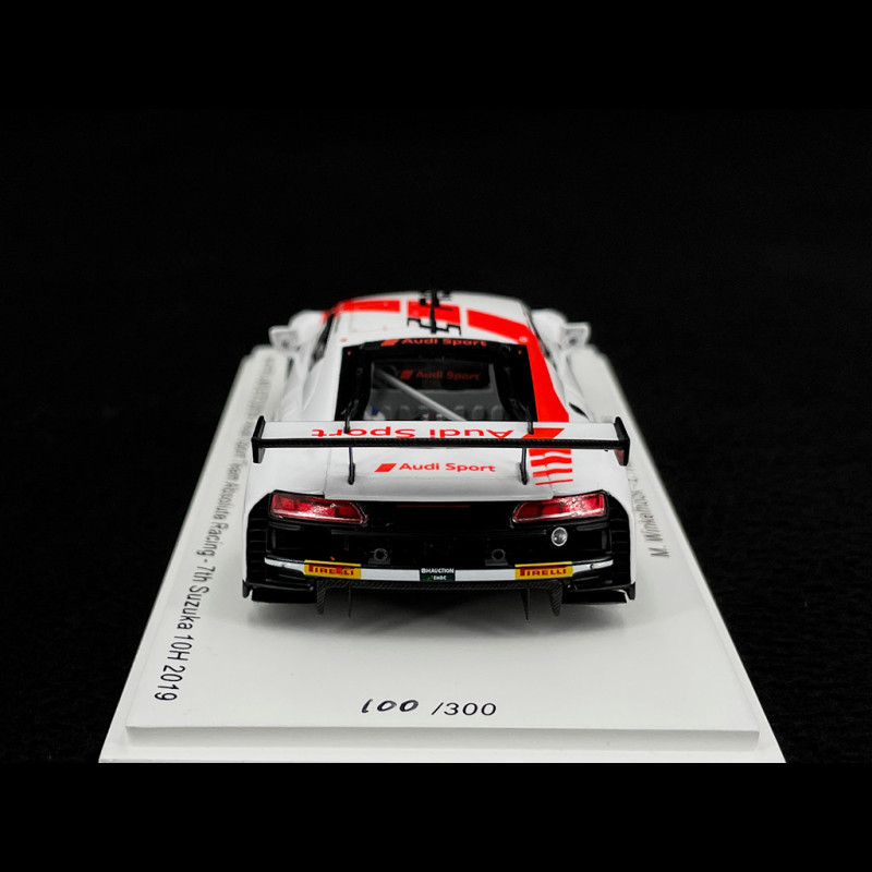 Audi R8 LMS GT3 n° 125 7th 10h Suzuka 2019 1/43 Spark SJ088