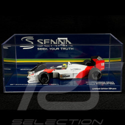 Ayrton Senna McLaren Honda MP4/4 n° 12 World Champion 1988 F1 1/43 Minichamps 540883312