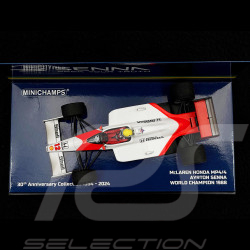 Ayrton Senna McLaren Honda MP4/4 n° 12 World Champion 1988 F1 1/43 Minichamps 540883312