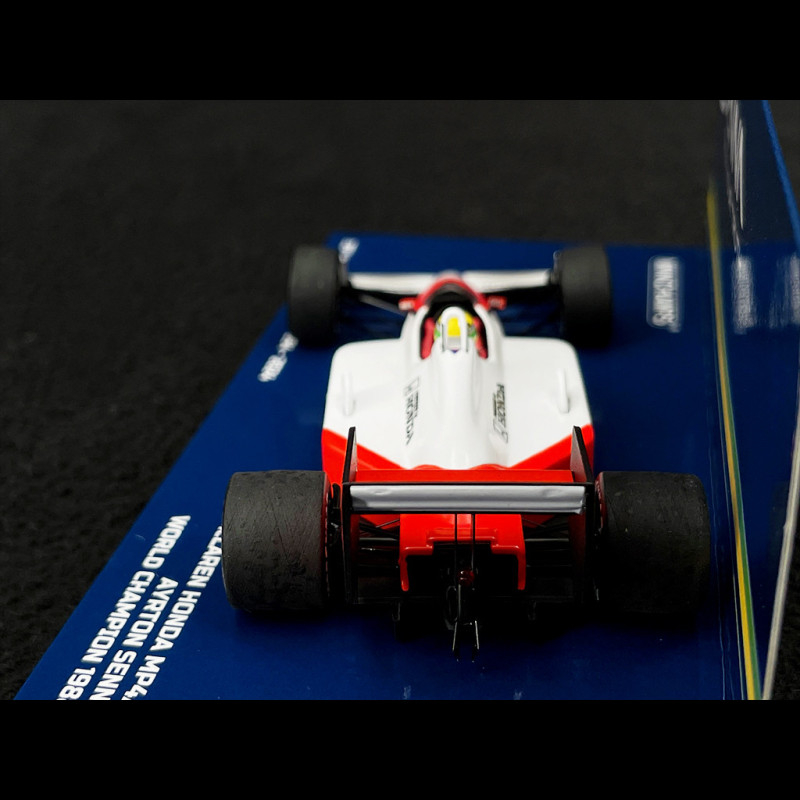 Modellino F1 Minichamps 1/43 McLaren Honda MP4/4 A. Senna #12 Winner British GP 1988