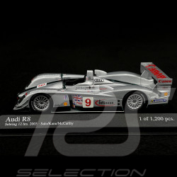 Audi R8 n° 9 12h Sebring 2003 1/43 Minichamps 400031399