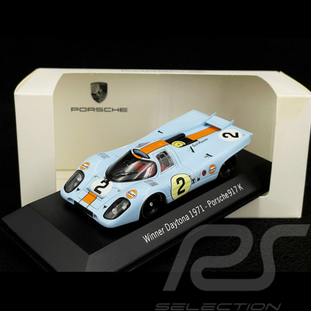 Porsche 917 K Gulf Vainqueur Daytona 1971 n° 2 1/43 Spark MAP02027114