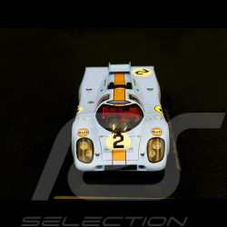 Porsche 917 K Gulf Vainqueur Daytona 1971 n° 2 1/43 Spark MAP02027114