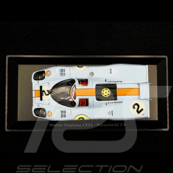 Porsche 917 K Gulf Vainqueur Daytona 1971 n° 2 1/43 Spark MAP02027114