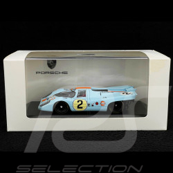 Porsche 917 K Gulf Vainqueur Daytona 1971 n° 2 1/43 Spark MAP02027114