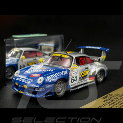 Porsche 911 GT2 Typ 993 Nr 64 Platz 17. 24h Le Mans 1998 Rook Racing 1/43 Vitesse V98122