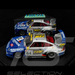 Porsche 911 GT2 Typ 993 Nr 64 Platz 17. 24h Le Mans 1998 Rook Racing 1/43 Vitesse V98122