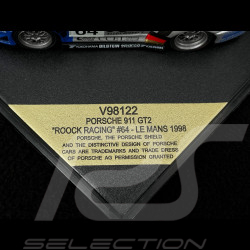 Porsche 911 GT2 Type 993 N° 64 17th 24h Le Mans 1998 Rook Racing 1/43 Vitesse V98122