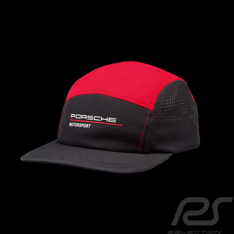 Casquette Porsche Motorsport 4 Perforée Noir / Rouge 701210882