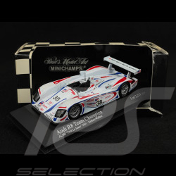 Audi R8 n° 38 ALMS Petit Le Mans 2001 1/43 Minichamps 400010938